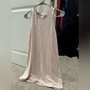 Striped Sleeveless Dress